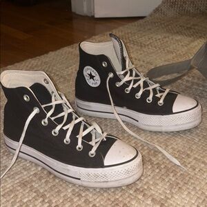 Converse Black High-Top Sneakers